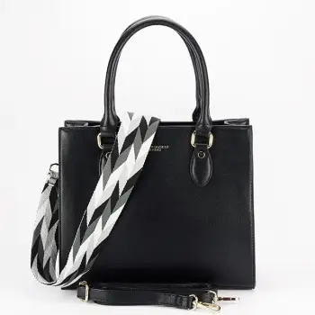 Geanta neagra FloraCo Paris F6919 13 imagine