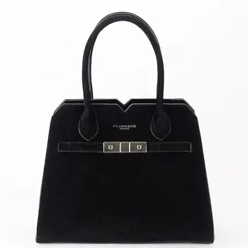 Geanta neagra FloraCo Paris F7510 M9 imagine