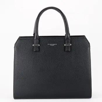 Geanta neagra FloraCO Paris H6998 13 imagine