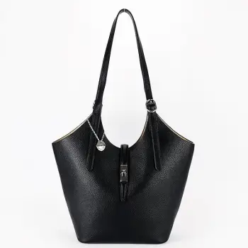 Geanta neagra mare cu borseta detasabila DIANACO DTL706-3 16 imagine