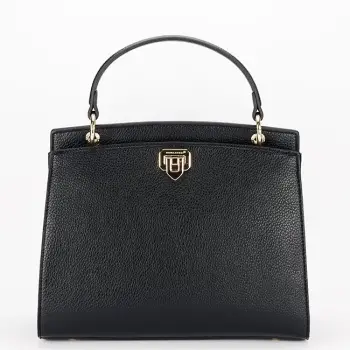 Geanta neagra medie David Jones Paris 7188-2 12 imagine