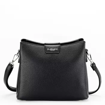 Geanta neagra mica F2548 14 imagine