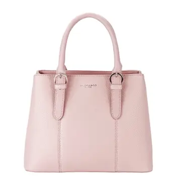 Geanta roz deschis FloraCO Paris H6999 14 imagine