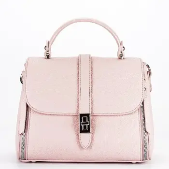 Geanta roz FloraCO Paris F8580 M7 imagine