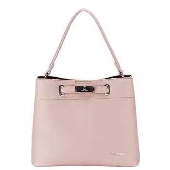 Geanta roz medie FloraCO Paris F8510 M3 imagine
