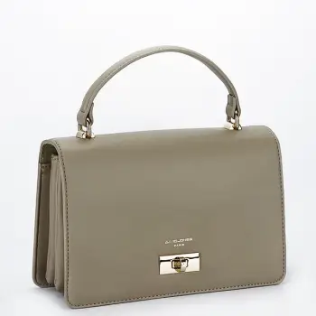 Geanta taupe David Jones Paris CM6791 15 imagine