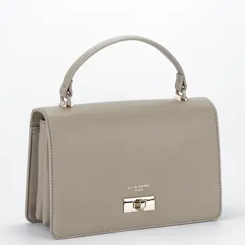 Geanta taupe deschis David Jones Paris CM6791 15 imagine