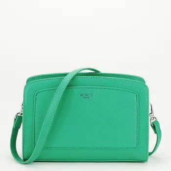 Geanta verde casual Acacia Paris G-24122 14 imagine