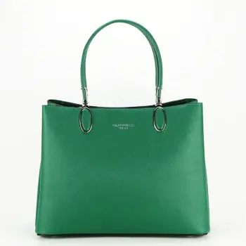 Geanta verde office casual FloraCo F2571 14 imagine