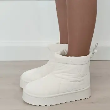 Ghete impermeabile crem DAV8651 112 imagine