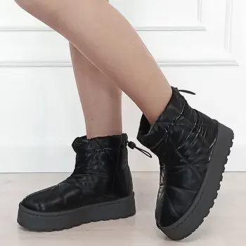 Ghete impermeabile negre DAV8651 112 imagine