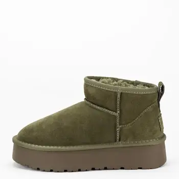 Ghete kaki din piele naturala JB1924 111 imagine