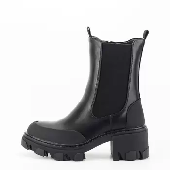 Ghete negre casual M110 112 imagine