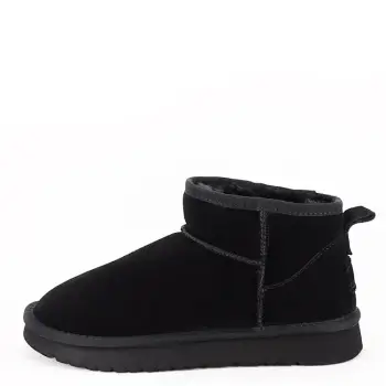 Ghete negre din piele naturala JB1966 111 imagine