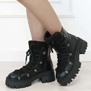 Ghete negre imblanite 9655 115 imagine