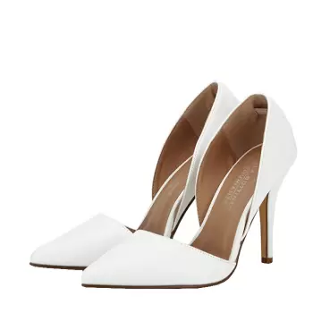 Pantofi albi decupati BLJY6627 01 imagine