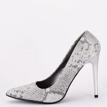 PANTOFI ELEGANTI ARGINTII SELINA imagine