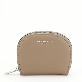 Portofel bej pentru carduri FloraCO, 6021 07 imagine