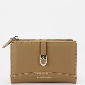 Portofel camel David Jones Paris P140-003H 07 imagine