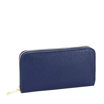 Portofel din piele naturala 8954 07 Bleumarin imagine