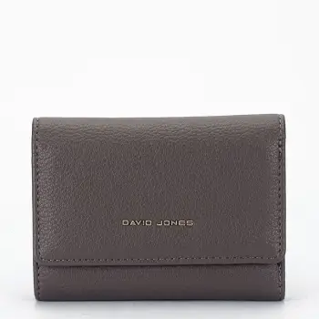 Portofel gri inchis David Jones Paris P151 07 imagine
