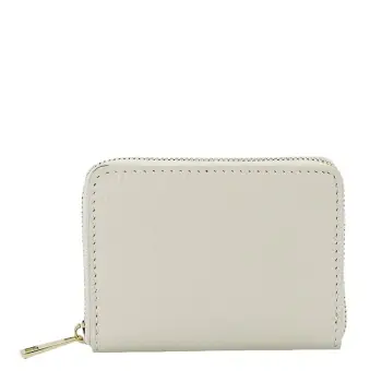 Portofel mic crem din piele naturala 8912 07 imagine