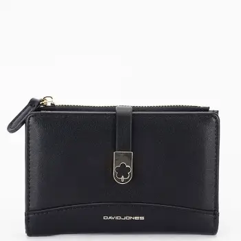 Portofel negru David Jones Paris P140-003H 07 imagine