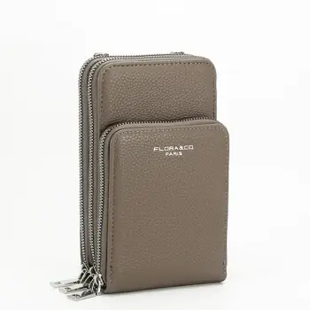 Portofel si port telefon maro 6018 07 imagine