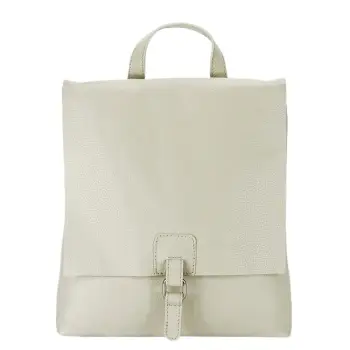 Rucsac 2 in 1 crem din piele naturala 5974-28 M11 imagine