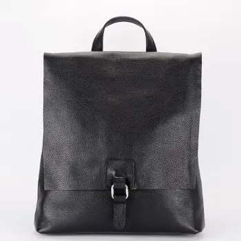 Rucsac 2 in 1 negru din piele naturala 5974-28 M11 imagine