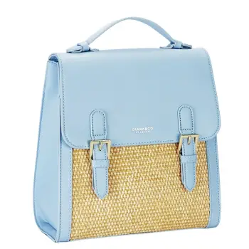 Rucsac albastru deschis cu model impletit DHJ727-3 18 imagine