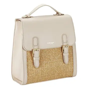 Rucsac bej cu model impletit DHJ727-3 18 imagine
