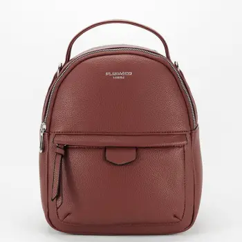 Rucsac caramiziu convertibil in geanta F3606 18 imagine