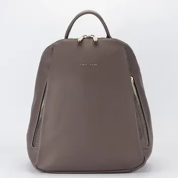 Rucsac David Jones taupe inchis CM7165-2 119 imagine