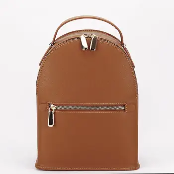 Rucsac maro cognac de dama DianaCO Firenze, DYS602-3 119 imagine