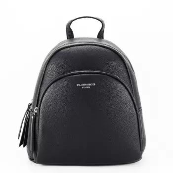 Rucsac mediu negru F2591 18 imagine