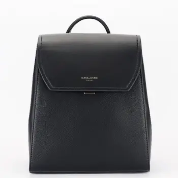 Rucsac negru casual David Jones CM7563 119 imagine