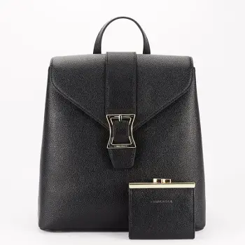 Rucsac negru Premium Chris Bella CB2423-3 imagine