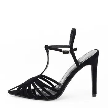 Sandale negre elegante 6879 130 imagine