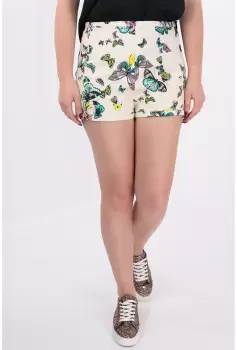 Pantaloni scurti cu fluturi imagine