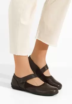 Balerini cu bareta Chedia V2 maro imagine