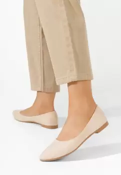 Balerini dama Genevieve V2 bej imagine