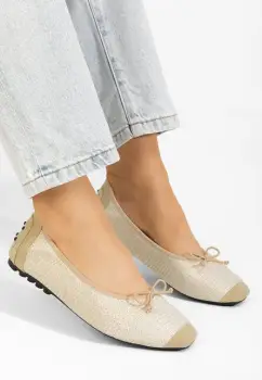 Balerini dama Janeta crem imagine