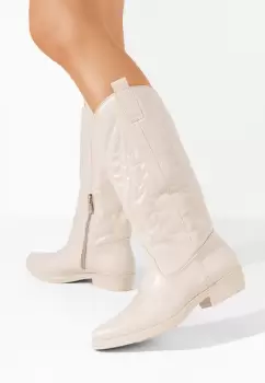 Cizme cowboy dama Venezuela negre imagine