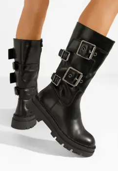 Cizme dama Sevastiana negre imagine