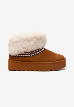 Cizme fete Gloop camel imagine