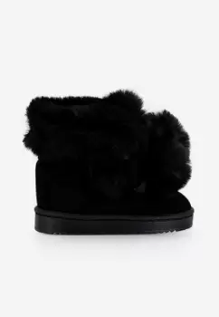 Cizme fete negre Paranasa A imagine