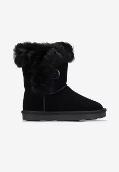 Cizme fete negre Patisa imagine