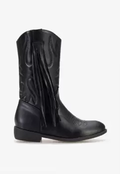 Cizme fete Samara P negre imagine