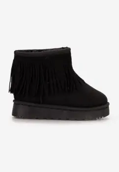 Cizme fete Yasmine B negre imagine